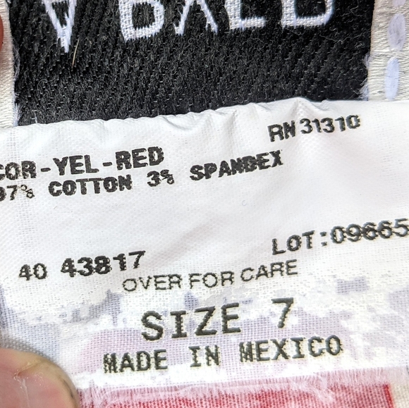 3/$15 A. Byer floral skirt (size 7) - Picture 6 of 7